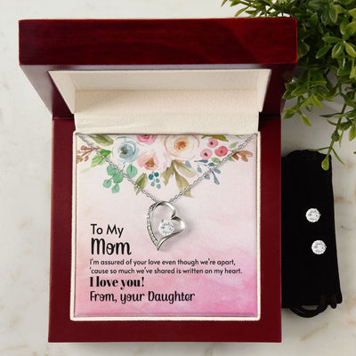 Mom - I'm assured of your love 2 Forever Love Necklace
